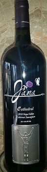 2007 1.5L Jana Winery Cathedral Cabernet Sauvignon, Napa Valley  Signed by Joe Montana