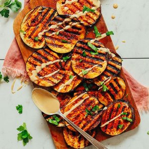 Smoky Grilled Eggplant