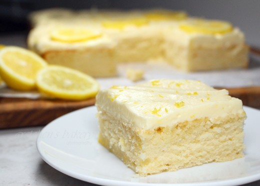 Vegan  Lemon  Cake