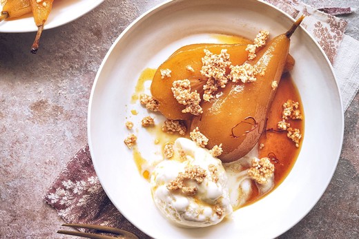 Poached Pears