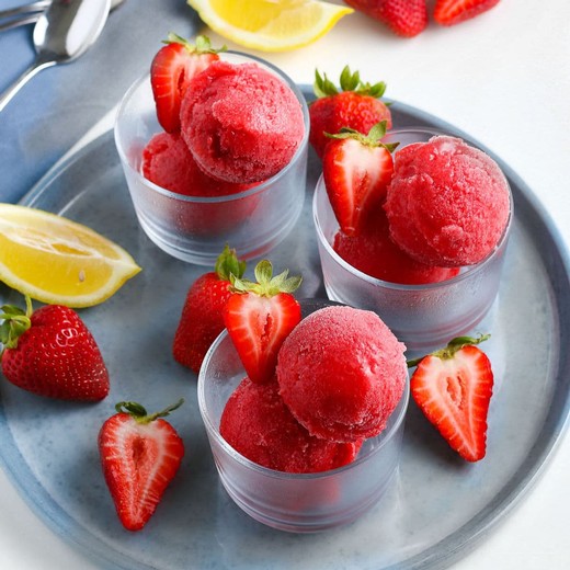 Strawberry Sorbet Recipe